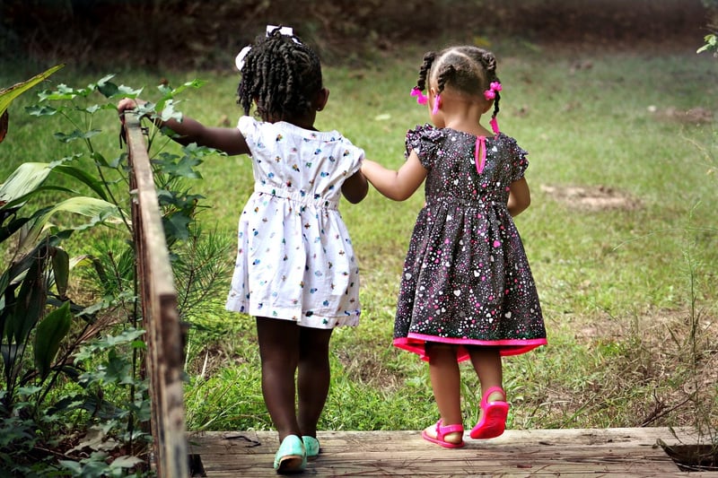 Friends Holding Hands